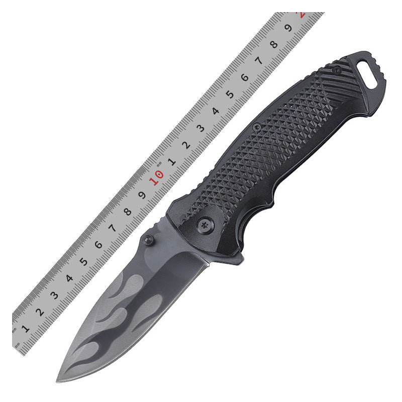 Price US$ 10.03 High Quality Folding Knife With Aluminum Handle Titanium Blade For Hunting Survival Camping Knives Pocket Knives Wholesale Self Defense Buy On Alfknives.com