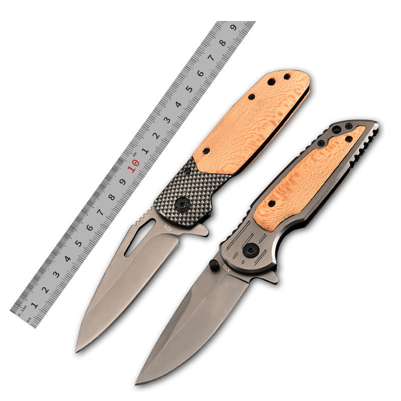 Price US$ 10.06 High Quality Hot Sale 440 Stainless Steel Wooden Handle Oem Carved Outdoor Camping Hunting Folding Pocket Knife Buy On Alfknives.com