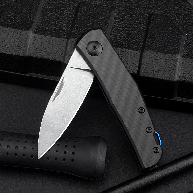 Price US$ 22.43 High Quality D2 Steel Blade Knife Carbon Fiber Handle Portable Survival Tool  Camping Hunting Outdoor Folding Knife Tactical Knife Buy On Alfknives.com