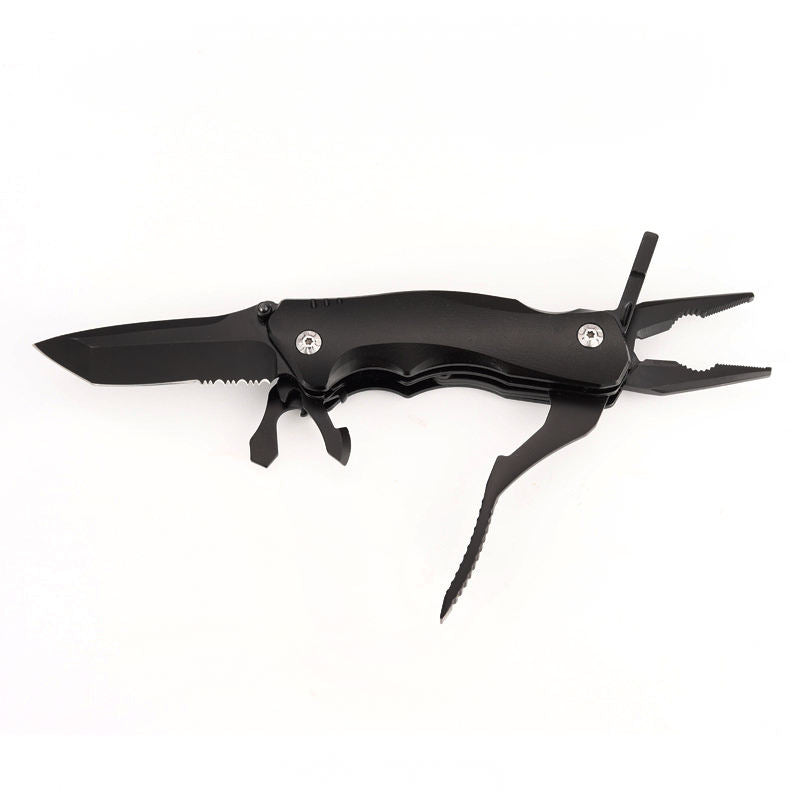 High quality aluminum handle Camping Survival Multitool Pliers Outdoor folding Multitool Knife