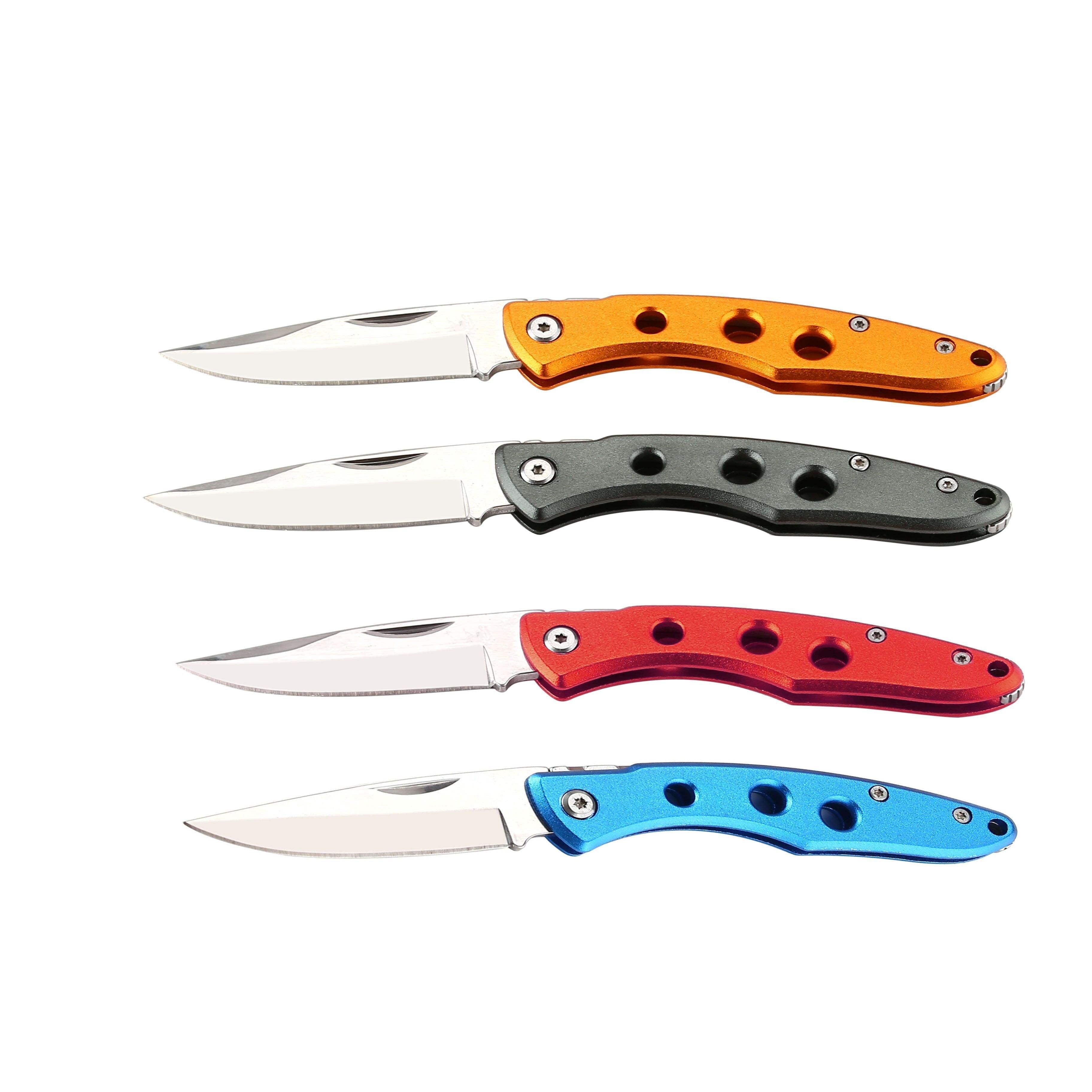 Price US$ 8.27 High Quality Colorful Aluminum Handle Folding Knife Can Be Used For Gifts And Outdoor Survival Buy On Alfknives.com