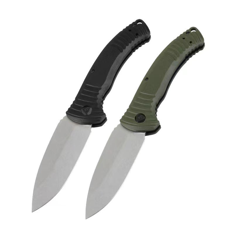 Price US$ 24.3 High Quality Brand Folding Pocket Knife G10 Handle Pocket Knife Razor Sharp 410 Steel Stone Wash Blade Survival Hunting Knife Buy On Alfknives.com