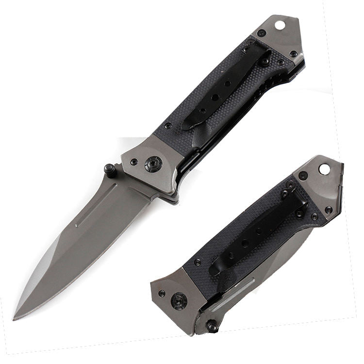 Top quality G10 handle professional folding camping survival tactical knife