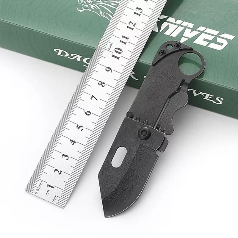 High quality 3cr13 stainless steel survival tactical pocket gift knife for father boyfriend