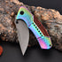 Price US$ 9.9 High Quality Alibabas Online Shopping Website Color Gold Blue Combat Camping Survival Outdoor Hunting Pocket Folding Titanium Knife Buy On Alfknives.com