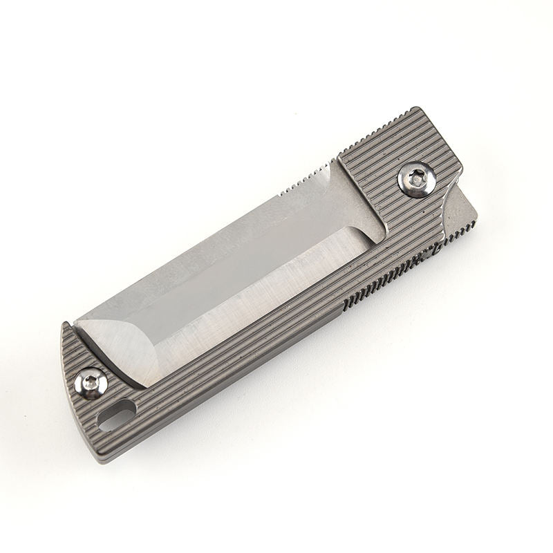 Price US$ 25.99 High Quality Aluminum Window Box Packing Blade Pocket Handmade Folding Steel Titaniums Handle D2 Small Knife Buy On Alfknives.com