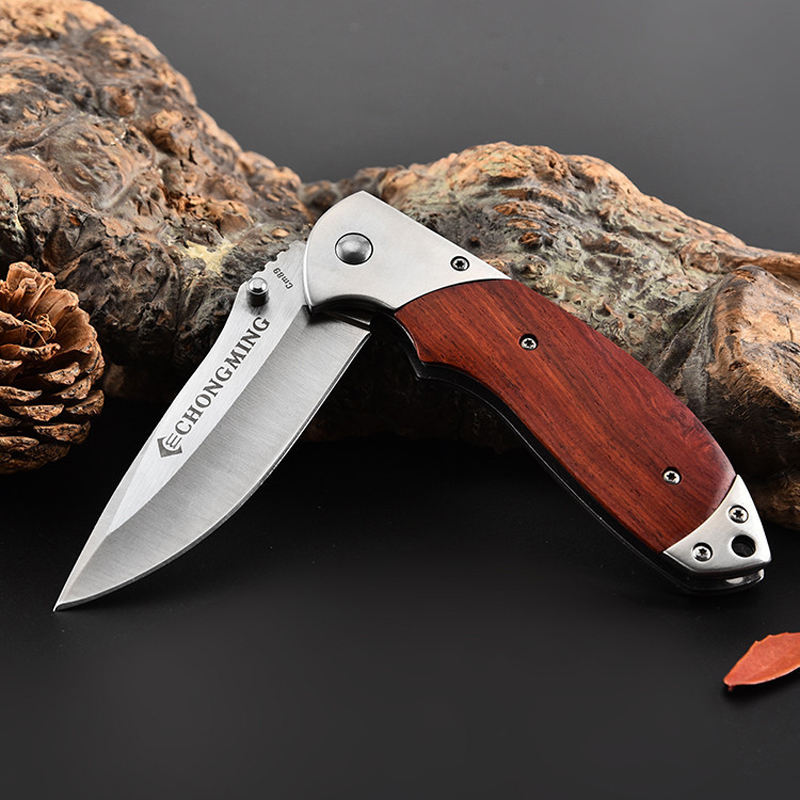 Price US$ 9.96 High Quality Foldable Outdoor Camping Survival Stainless Steel Blade Folding Hunting Wood Pocket Knife Buy On Alfknives.com