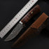 Price US$ 125 High Quality High Quality Fixed Blade Rose Wood Resin Handle Full Tang 95 Layers Damascus Steel Fixed Blade Hunting Knife With Luxury Sheath Buy On Alfknives.com