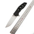 New design 7cr stainless steel survival pocket folding camping Safety G10 handle knife