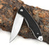 Price US$ 19.54 High Quality Black 440 Stainless Steel Wood Handle Folding Outdoor Camping Pocket Knife Survival With Back Clip Buy On Alfknives.com