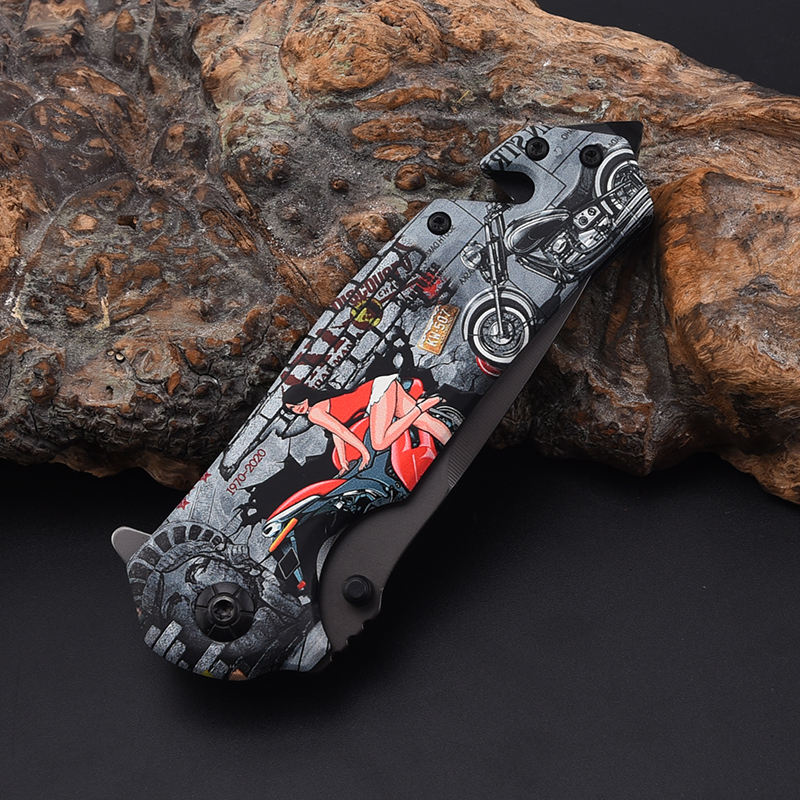 Price US$ 10 High Quality Accessories Women Fashion Lady Design Handmade Forged Folding Hunting Survival Outdoor Titanium Self Defense Knife Buy On Alfknives.com