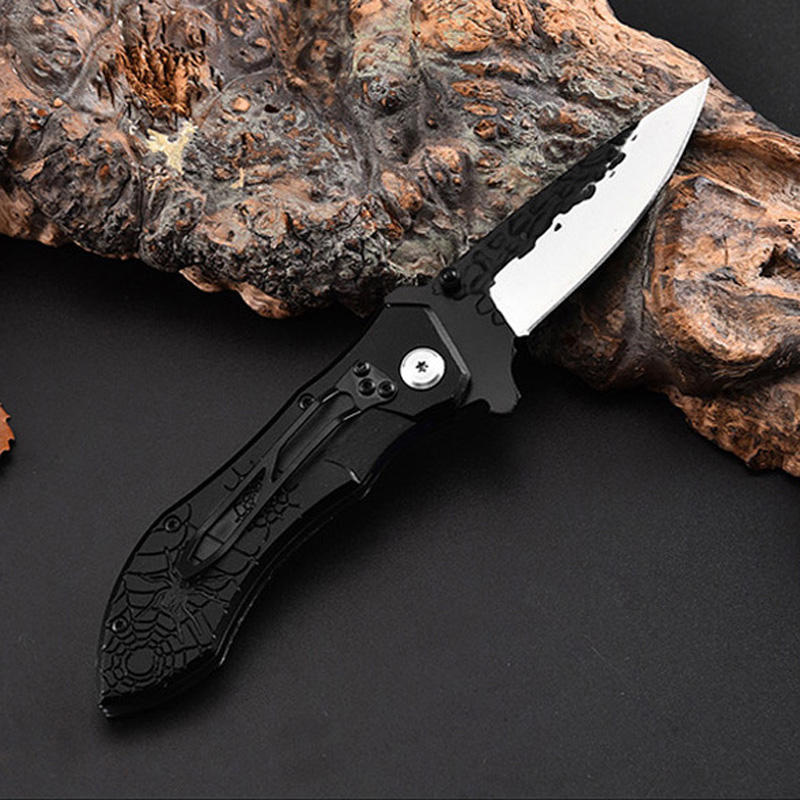 Price US$ 8.96 High Quality My Order Spider Design Pocket Hunting Folding Handmade Wholesale Outdoor Custom Hunter Camping Knife Buy On Alfknives.com