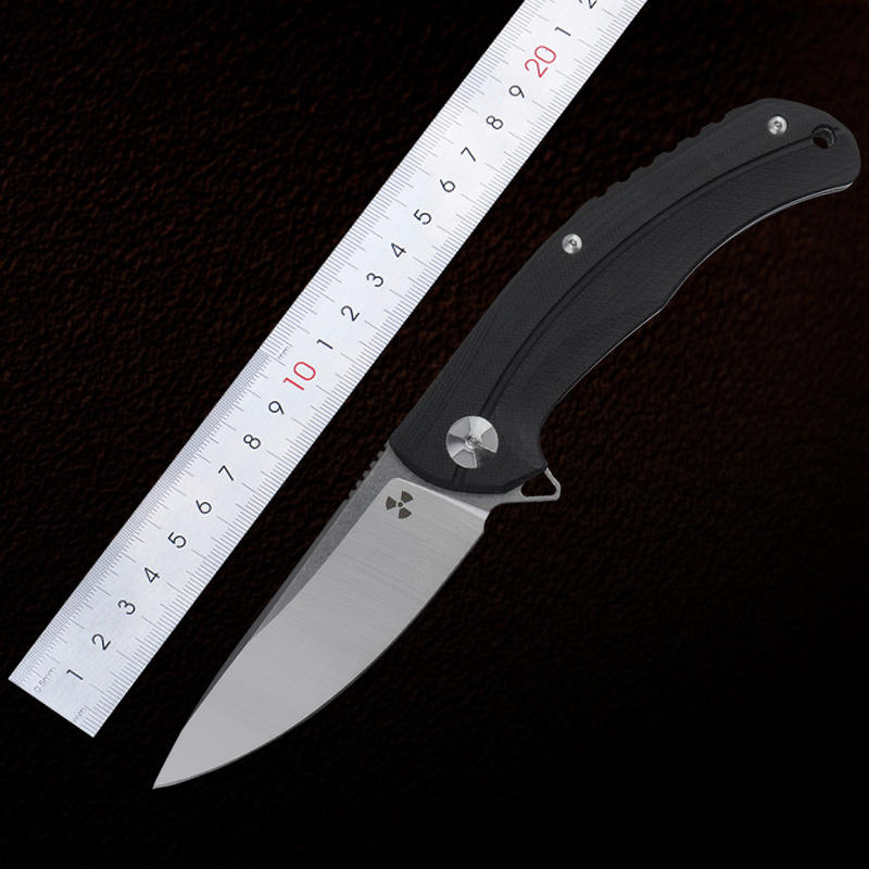 Price US$ 32 High Quality High Quality D2 Blade And G10 Handle Outdoor Camping Gift Folding Pocket Knife With Nylon Bag Gift Box Buy On Alfknives.com