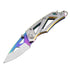 Price US$ 8.65 High Quality Hot Selling Stainless Steel Handle Blade Outdoor Camping Self Defense Mini Folding Knife With Key Chain Buy On Alfknives.com