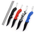 Price US$ 10 High Quality Outdoor Utility Black Coated Blade Plastic Handle Self Defense Folding Pocket Knife With Key Chain Buy On Alfknives.com