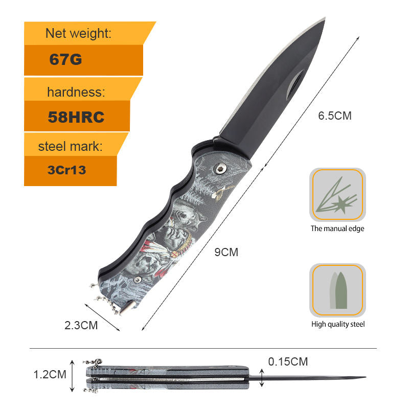 Price US$ 8.04 High Quality High Grade 6In Length 3Cr13Mov Steel Edc Folding Custom Pocket Knife Tactical Camping Tools Handmade Small Hunting Knifes Buy On Alfknives.com