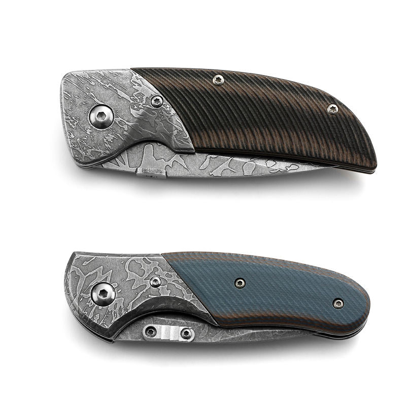 Price US$ 10.59 High Quality Hot Selling Etching Stainless Steel Folding Outdoor Survival Pocket Camping Knife In Bulk Buy On Alfknives.com