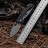 Hot selling G10 handle  pocket outdoor camping survival utility knife with pocket clip