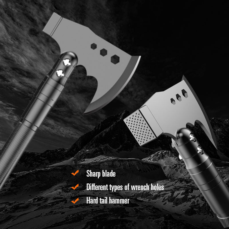 Price US$ 18.8 High Quality Foldable Axe Multi Tool Kit Emergency Gear Tourist Ax Survival Axe Outdoor Portable Tomahawk Wild Camping Hatchet Buy On Alfknives.com