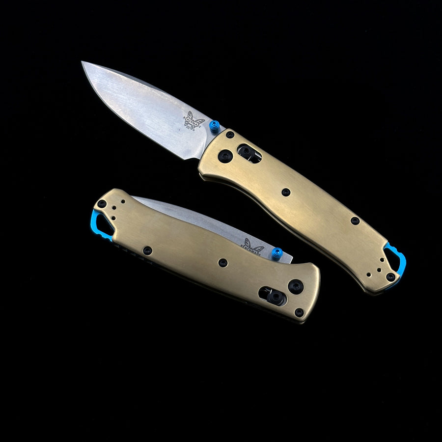 BENCHMADE 535-3 Copper handle Bugout Axis Folding Knife