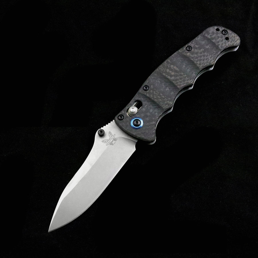 BENCHMADE BM484S-1 Nakamura Carbon Handle AXIS Folding Knife