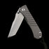 Chris Reeve Umnumzaan Titanium Handle Double Row Ceramic Bearing S35vn EDC Tool Folding Knife