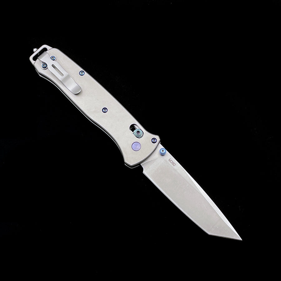 BENCHMADE 537GY TC4 Bailout AXIS Folding Knife