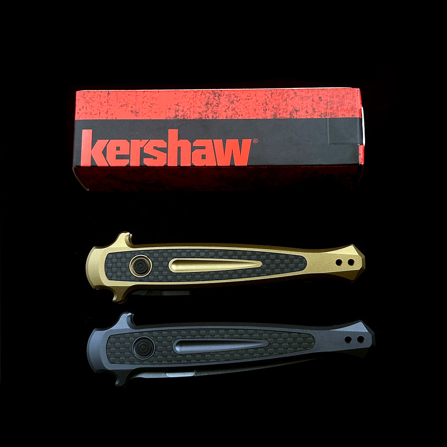 KERSHAW 7150 Launch 8 AUTO Folding Knife 3.5 Stonewashed CPM 154 Spear Point Blade