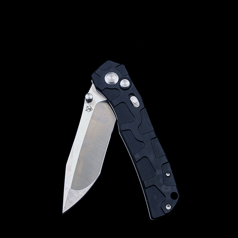 Shirogorov meteorite  secondary locking  folding knife