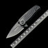 KERSHAW 1313BLK Spoke Assisted Flipper Knife 2 Black Plain Blade  Stainless Steel Handle